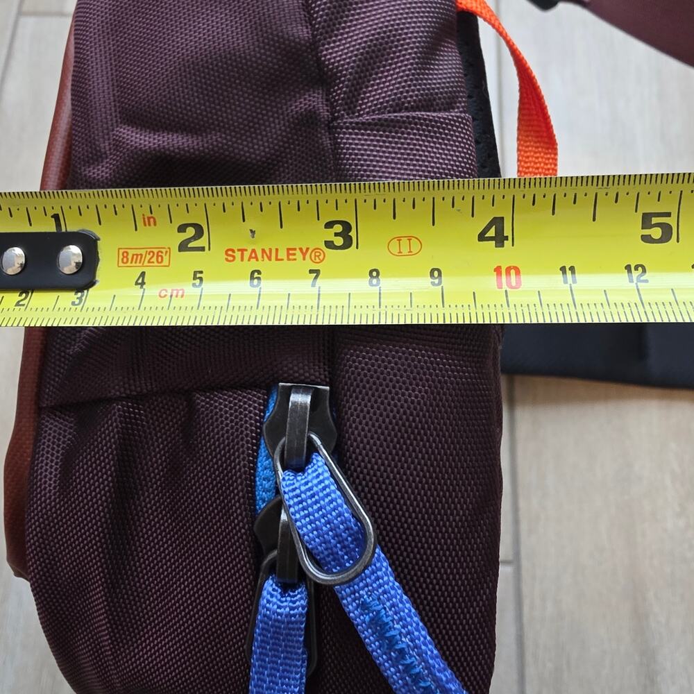 NWT Cotopaxi Chasqui 13L Sling Bag Cada Dia Rust Crossbody Backpack Travel - Picture 10 of 10